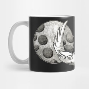 Grumpy Owl - Full Moon - Eagle Owl - Little Owl Mug